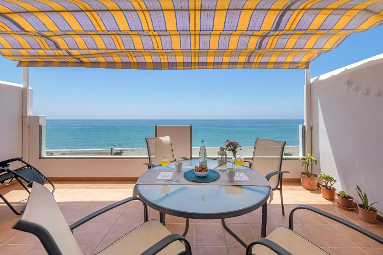 Lägenhet Wintowinrentals Amazing Front Sea View & Relax Torre de Benagalbon Spanien