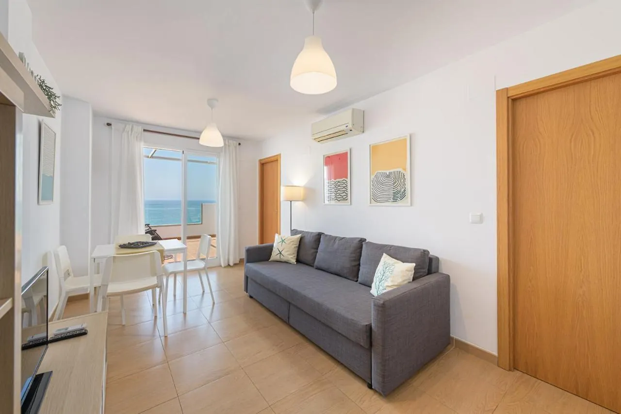 Lägenhet Wintowinrentals Amazing Front Sea View & Relax Torre de Benagalbon